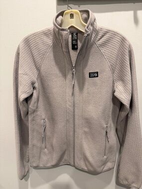 Women's Mountain Hardware Explore Fleece Jacket, Grey, size XS